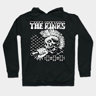 Kinks skull Hoodie